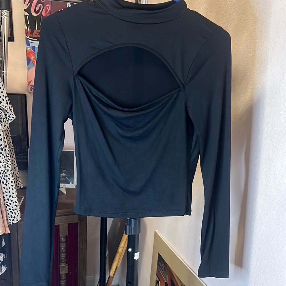 Elegant Black Women's Top